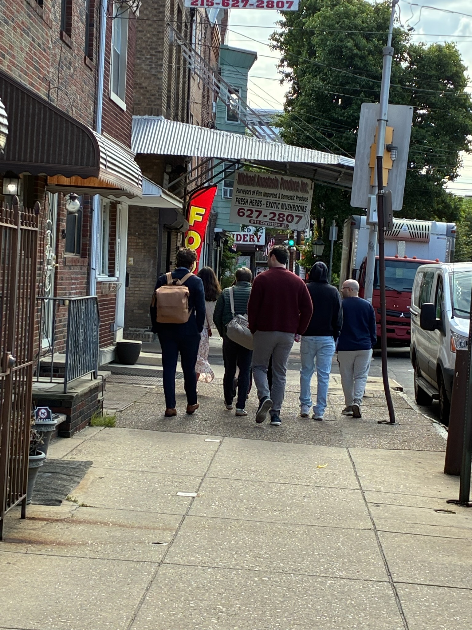 Walking to Anthony's